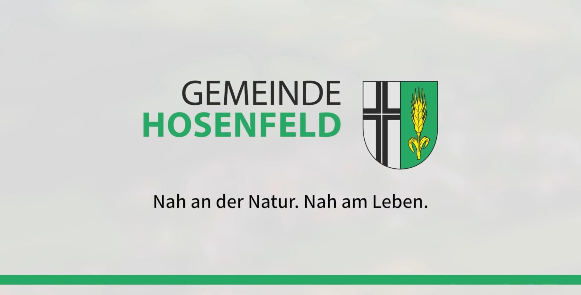 Sie sehen das Intro vom Imagefilm.
