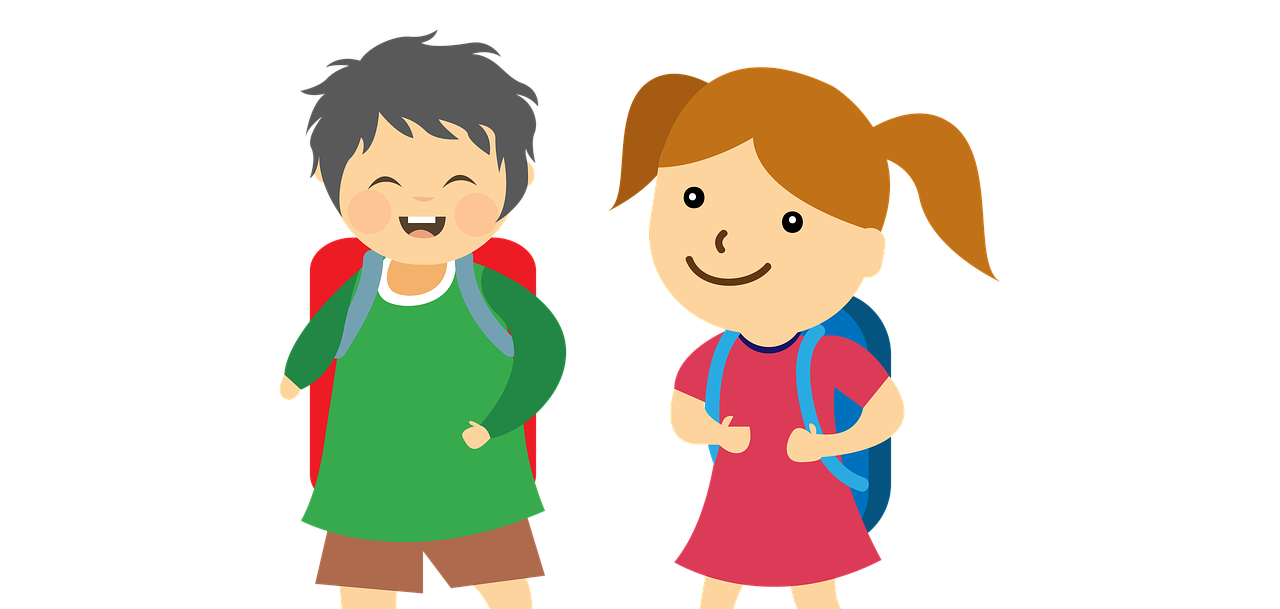 Hier sehen Sie ein Bild von Kindern.