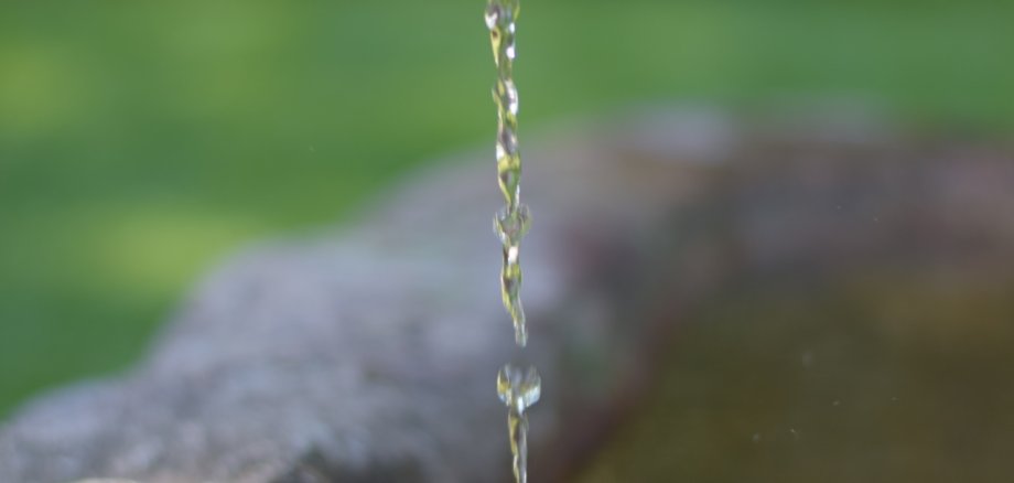 Sie sehen ein Trinkwasserbecken.