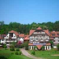 Sie sehen eine Aufnahme des Hotel und Gasthofs Sieberzmühle in Hosenfeld.