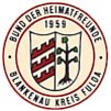 Sie sehen das Logo des Bundes der Heimatfreunde Blankenau.
