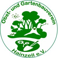 Sie sehen das Logo des Obst- und Gartenbauvereins Hainzell.
