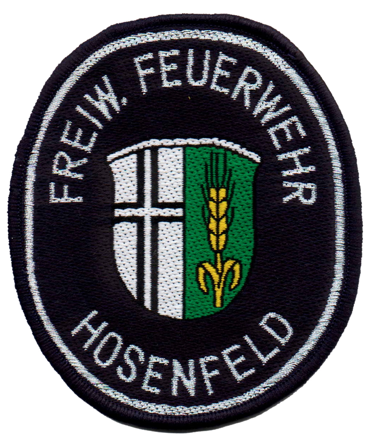 Sie sehen das Logo der Freiwilligen Feuerwehr Hosenfeld.