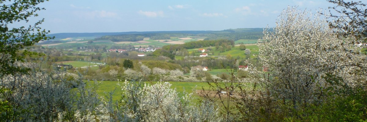 Landschaftsaufnahme der Gemeinde Hosenfeld