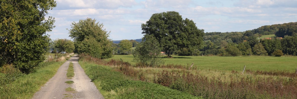 Landschaftsaufnahme der Gemeinde Hosenfeld