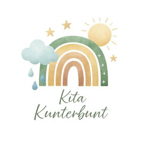 Logo Kindergarten Kunterbunt Hainzell Logo des Kindergartens Hainzell