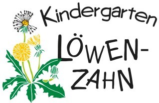 Sie sehen das Logo des Kindergartens Löwenzahn in Hosenfeld.