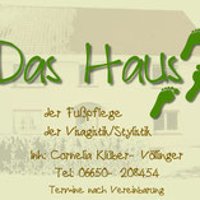 Sie sehen das Logo der Praxis Haus für Fußpflege.