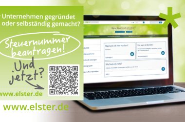Elster Existenzgründer Hier sehen Sie ein Bild der Elster Existenzgründer.