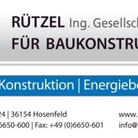Hier sehen Sie das Logo der Rützel Ing. Gesellschaft mbH in Hosenfeld.