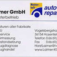 Hier sehen Sie das Logo der Horst Laimer GmbH in Jossa.
