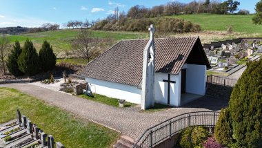 Hier sehen Sie den Friedhof in Blankenau.