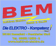 Hier sehen Sie das Logo der Beikirch Elektro GmbH & Co. KG in Hosenfeld.